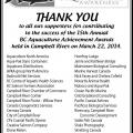 Thanks to all our supporters! Thanks to all our supporters!