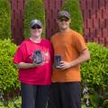 Upchuck MVPs, Brandan McColl and Tania McDonald Upchuck MVPs, Brandan McColl and Tania McDonald