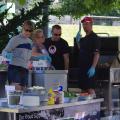 MHC volunteers ready to roll with the BBQ MHC volunteers ready to roll with the BBQ