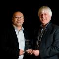 Brad with Award Sponsor, BCSFA - Dave Minato