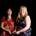 Melissa with Award Sponsor, Noboco - Sheila McKenzie