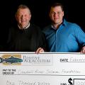 Cory presents Community Donation to Mike Gage, CR Salmon Foundation Cory presents Community Donation to Mike Gage, CR Salmon Foundation