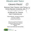 Our Heads & Tails Sign 